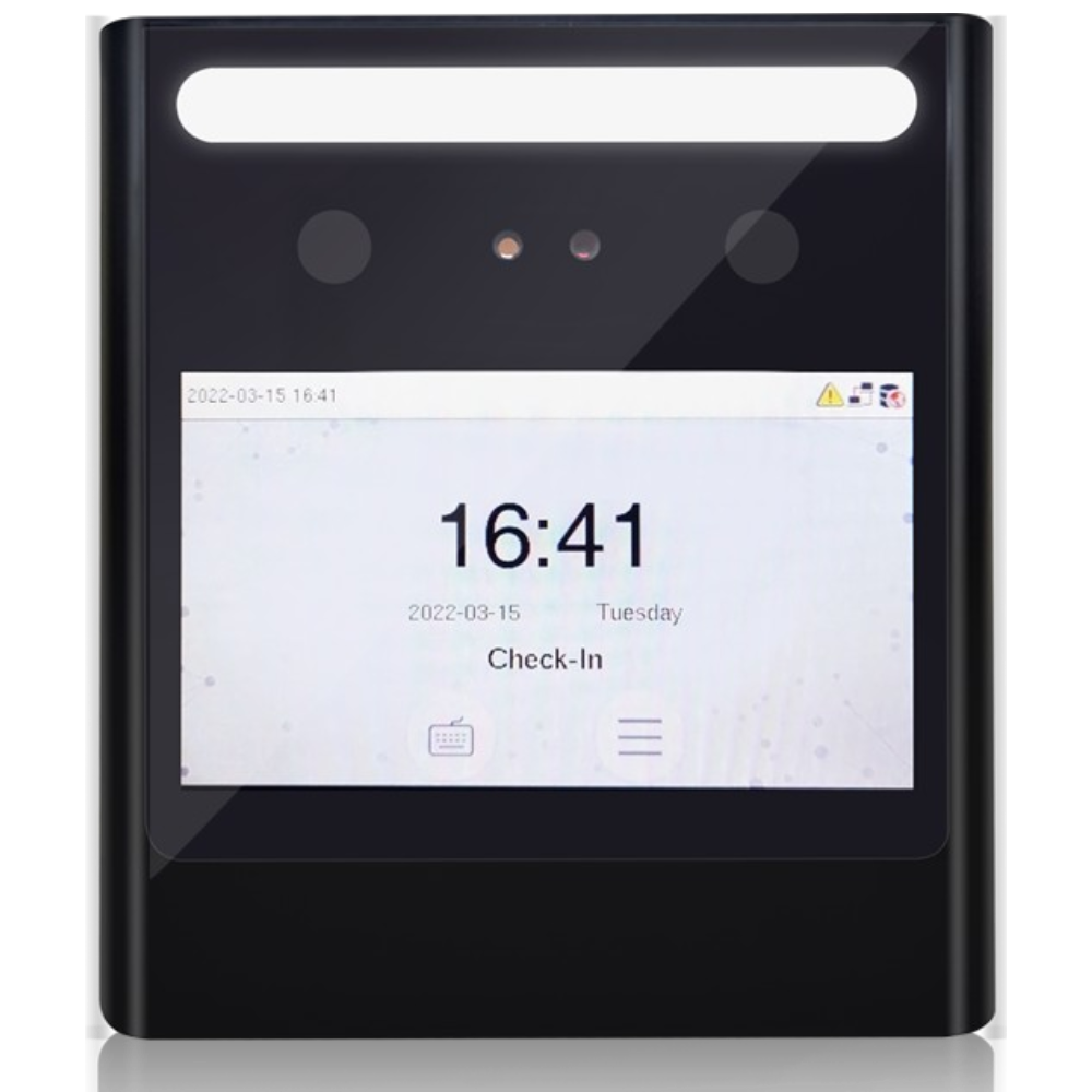 FR112 biometric terminal — front view